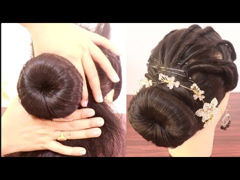 Amazing juda hairstyle for Wedding/party || hairstyle 2019 || new hairstyle  || hairstyles | Mera Virsa