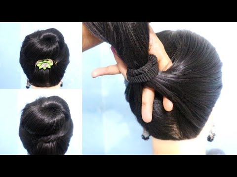 easy and cute juda hairstyle for summer || hair style girl || hairstyles  for girls with trick | Mera Virsa